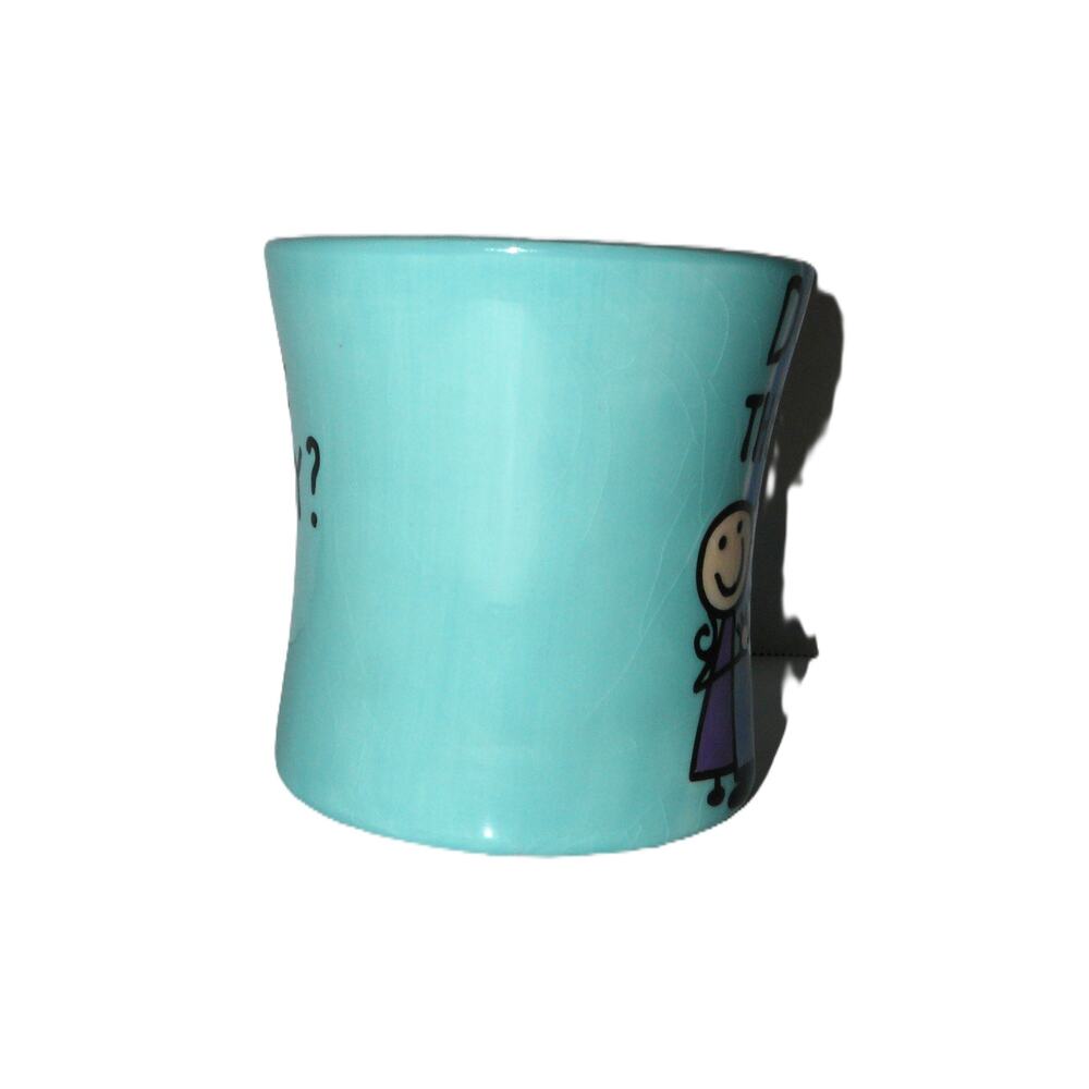 Our Name Is Mud 'Daddy's The Boss... Right Mommy?' Ceramic Mug Lorrie Veasey Cup - Picture 5 of 6